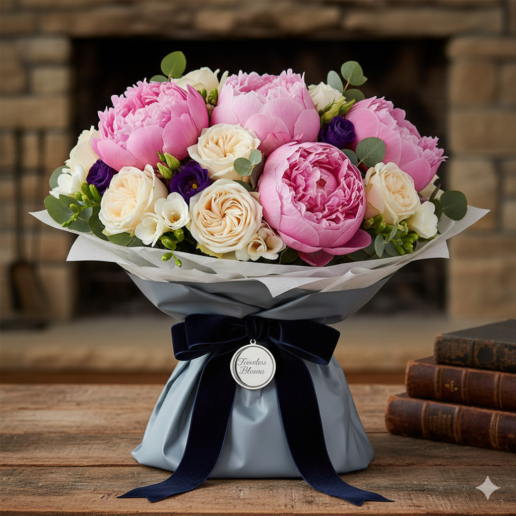 Luxury Peony & Garden Roses